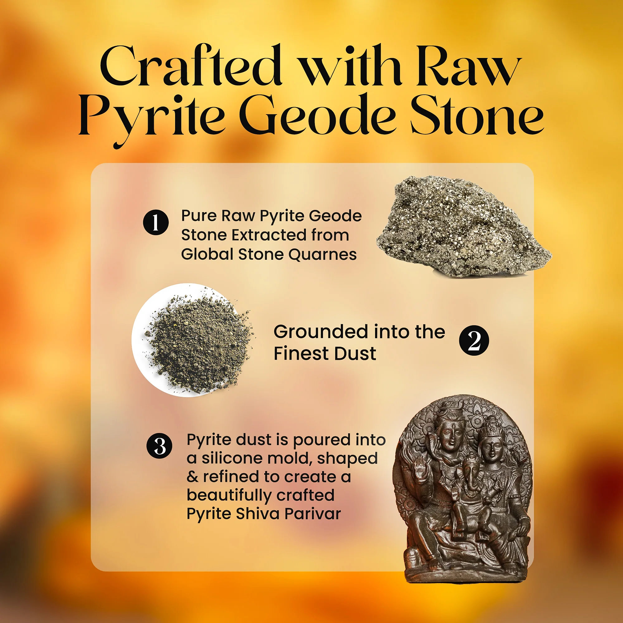 Pyrite Shiva Parivar - Image 2