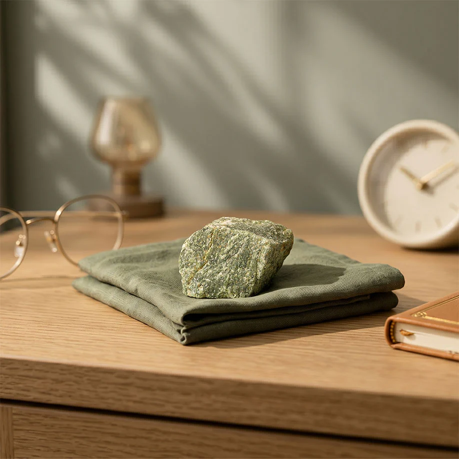 Raw Green Aventurine Geode - Image 5