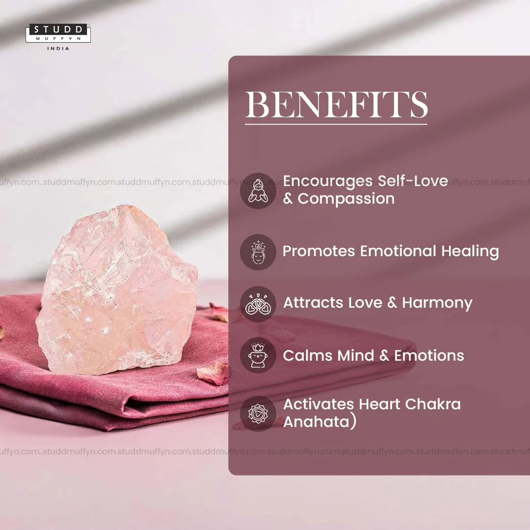 Raw Rose Quartz Geode - Image 3