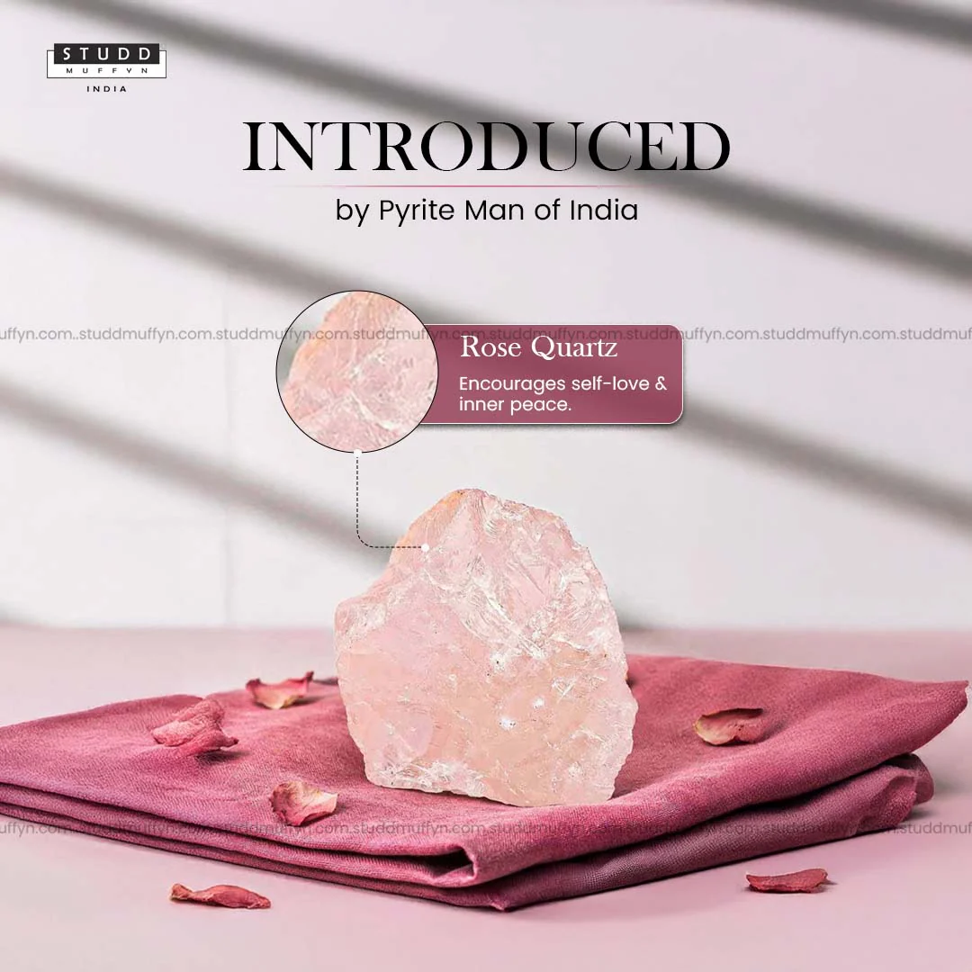 Raw Rose Quartz Geode - Image 4