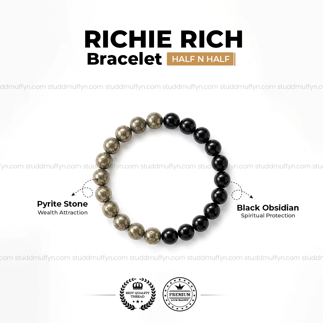 Richie Rich Half N Half Bracelet - Image 4