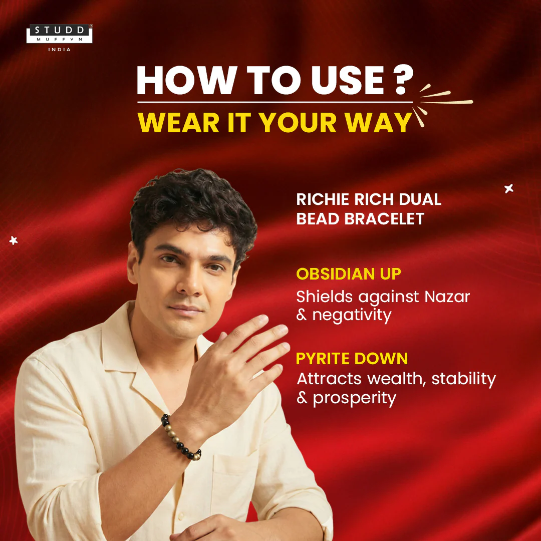 Richie Rich Dual Bead Bracelet - Image 5