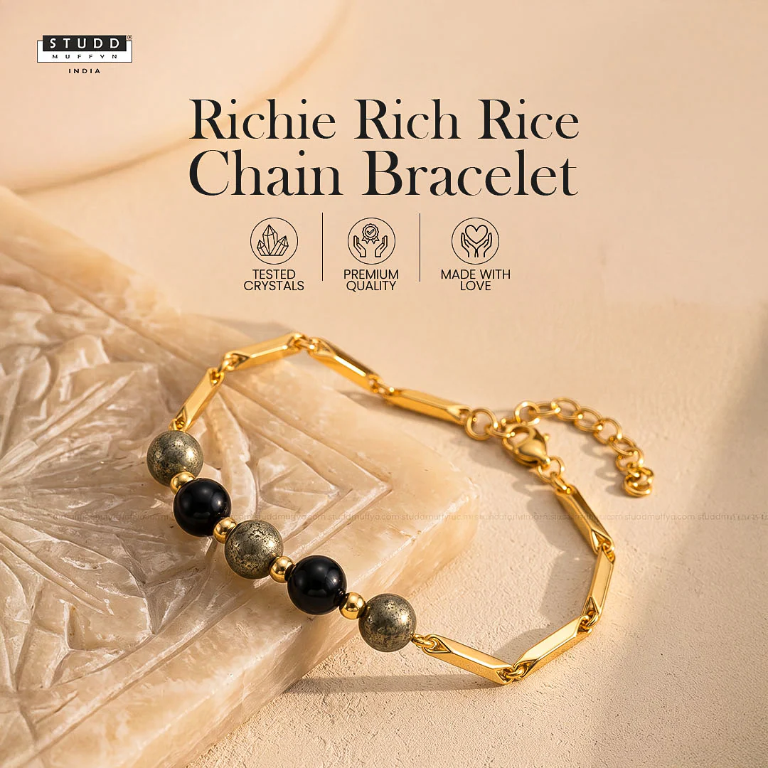 Richie Rich Rice Chain Bracelet - Image 2