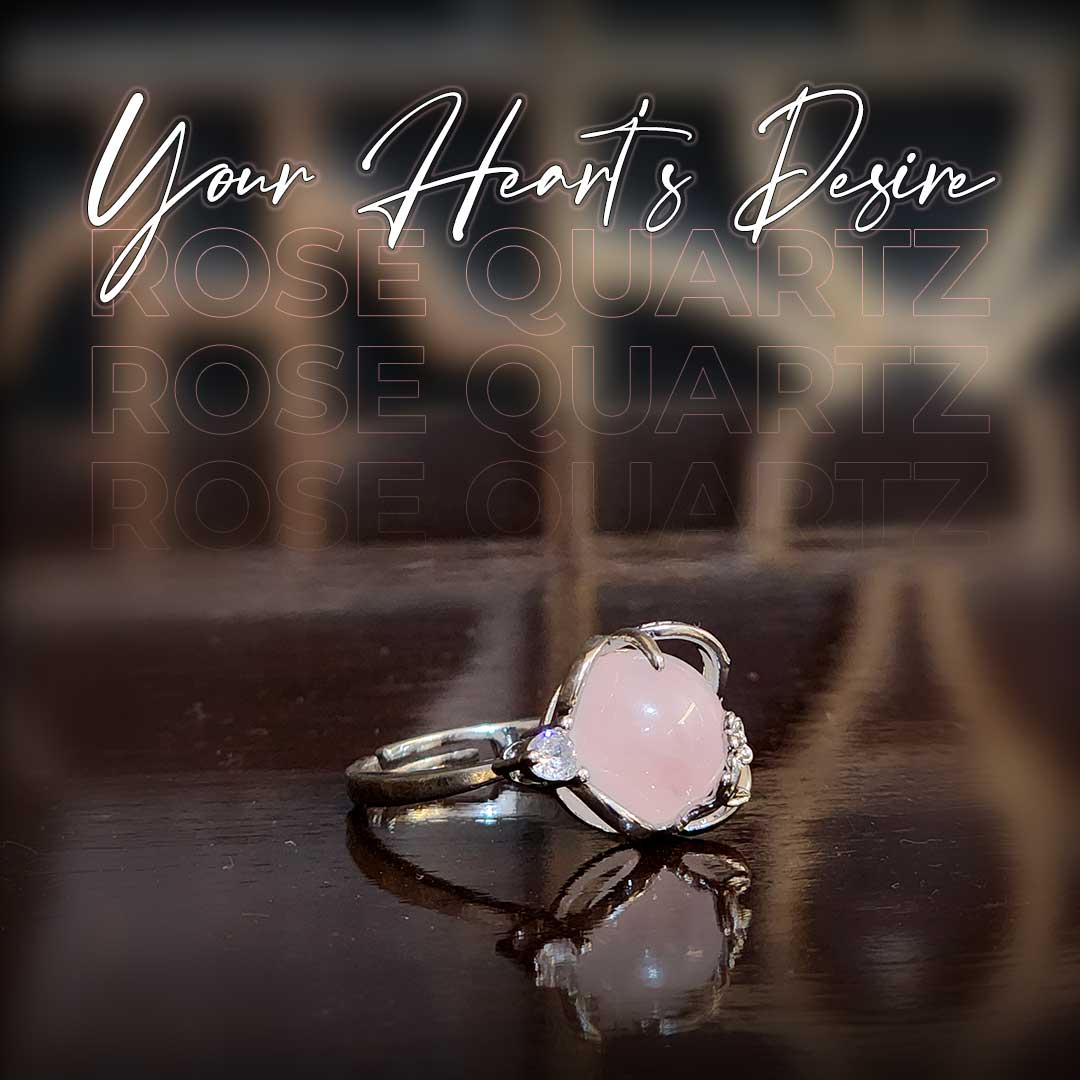Rose Quartz Ring - Image 8
