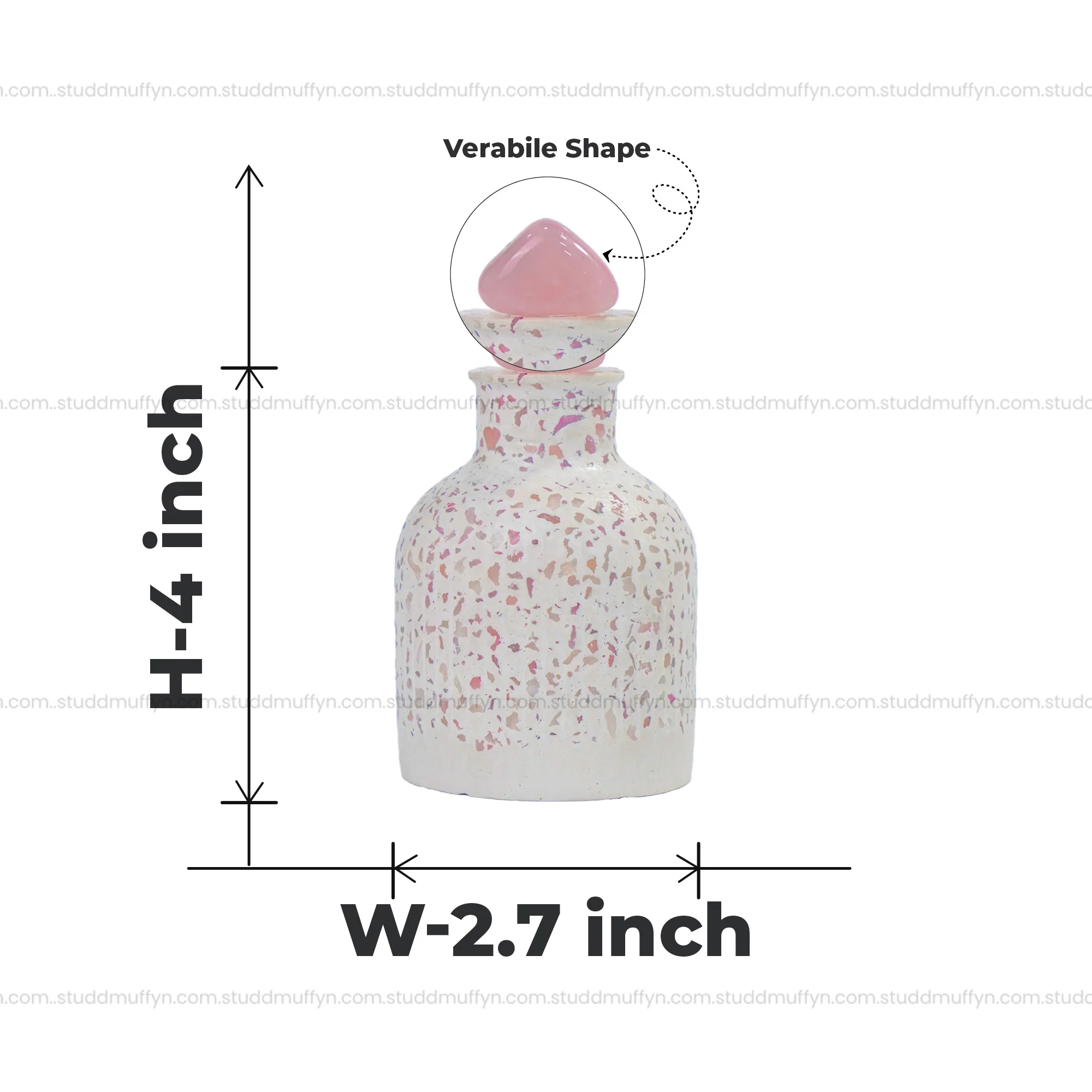 Rose Quartz Wish In The Bottle - Image 6
