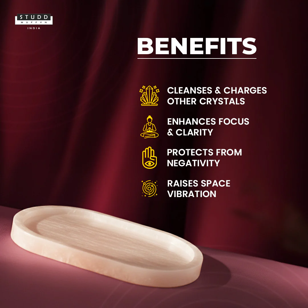 Selenite Crystal Recharging Plate - Image 4