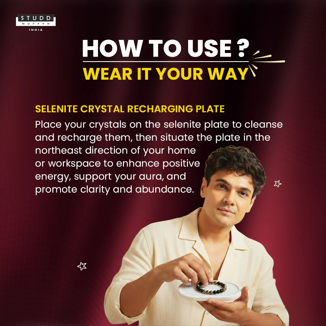 Selenite Crystal Recharging Plate - Image 5