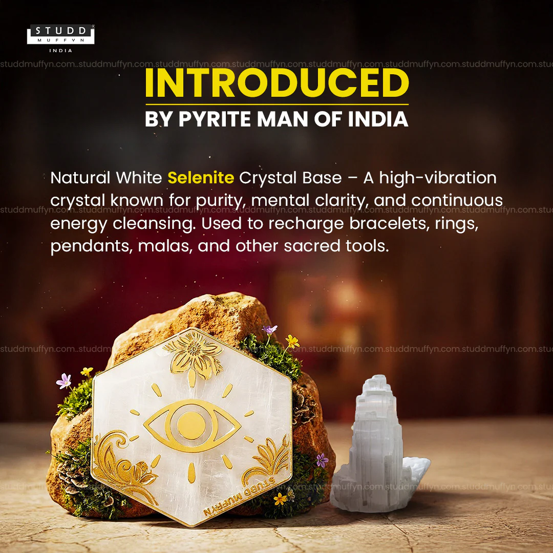Selenite Nazar Kavach Coaster - Image 2