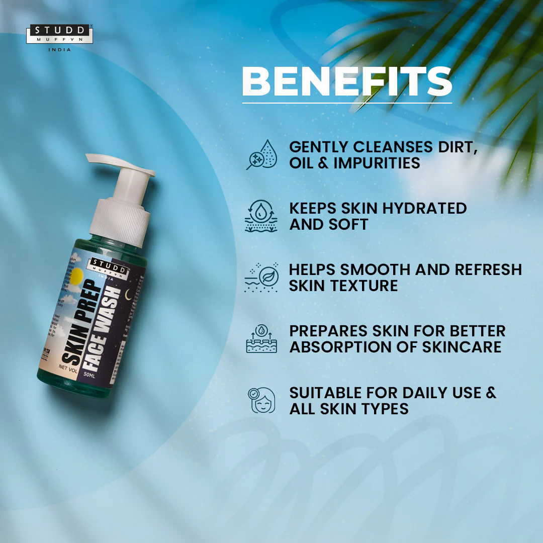 Skin Prep Face Wash [50ml] - Image 4