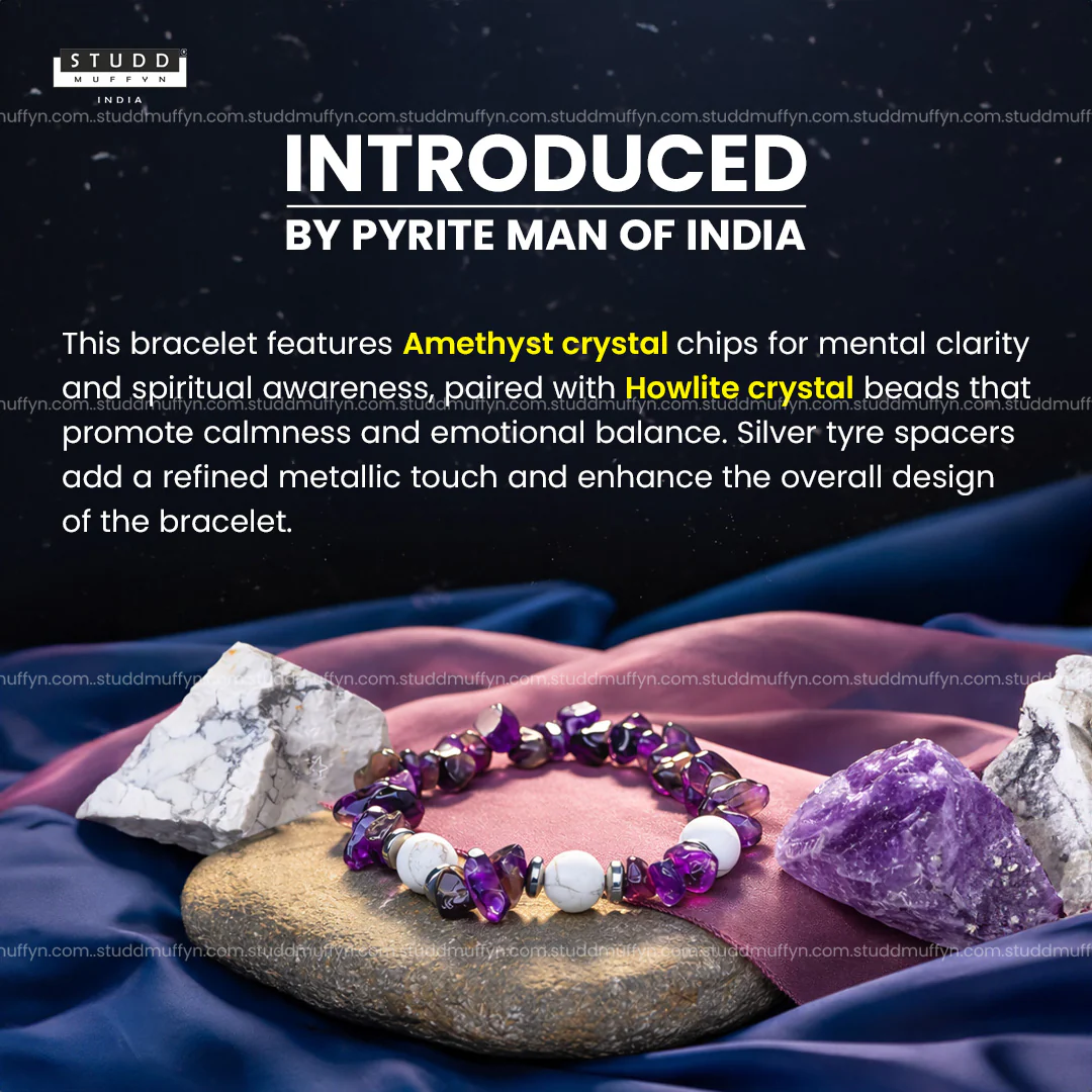Spiritual Peace Crystal Chips Bracelet - Image 2