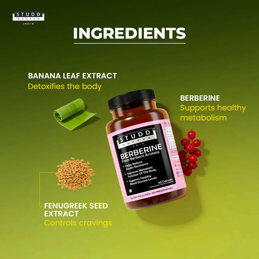 Studd Muffyn's Berberine [60 Capsules] - Image 3