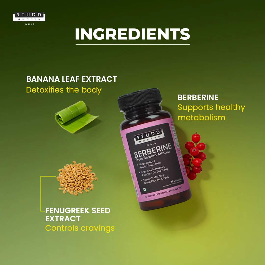 Studd Muffyn's Berberine [30 capsules] - Image 3
