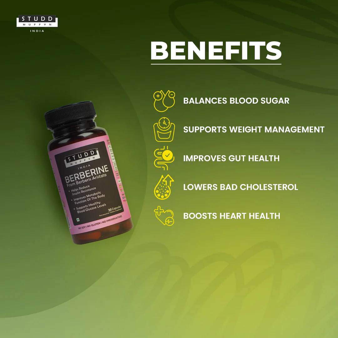 Studd Muffyn's Berberine [30 capsules] - Image 4