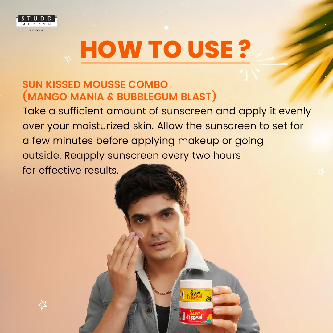 Sun Kissed Mousse Combo I Mango Mania & Bubblegum Blast - Image 4