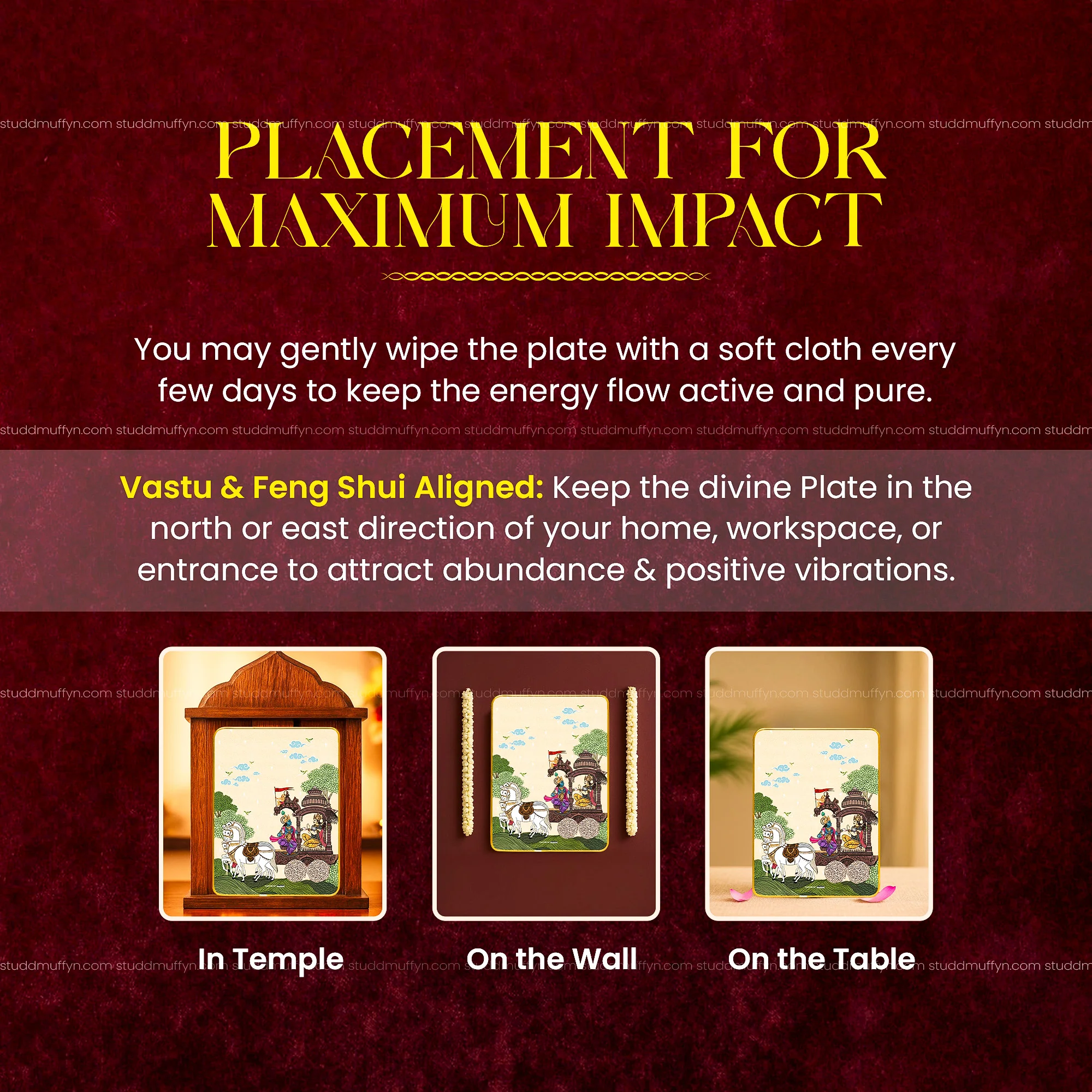 The Chariot of Dharma Pyrite Plate - Image 3
