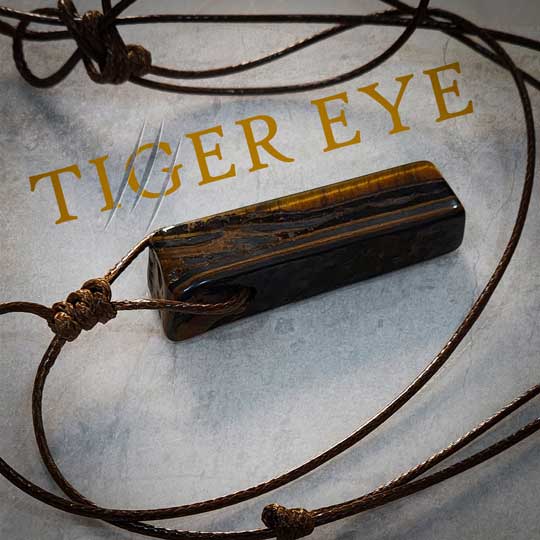 Tiger Eye Pencil Pendant - Image 5