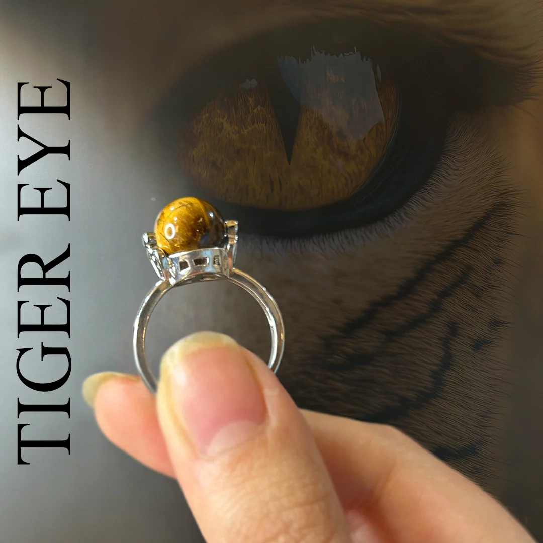 Tiger Eye Ring - Image 4