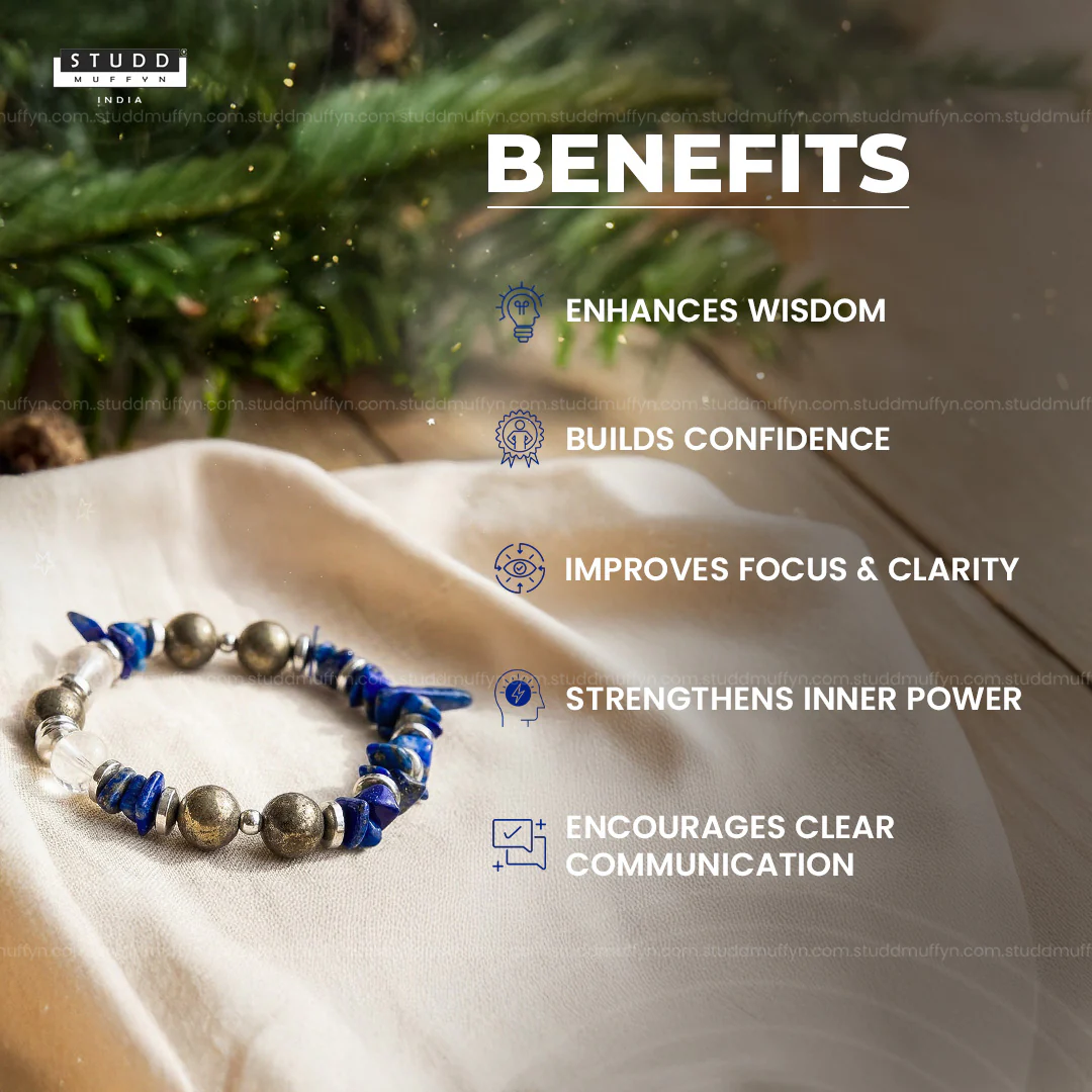 Wisdom & Wealth Crystal Chips Bracelet - Image 3