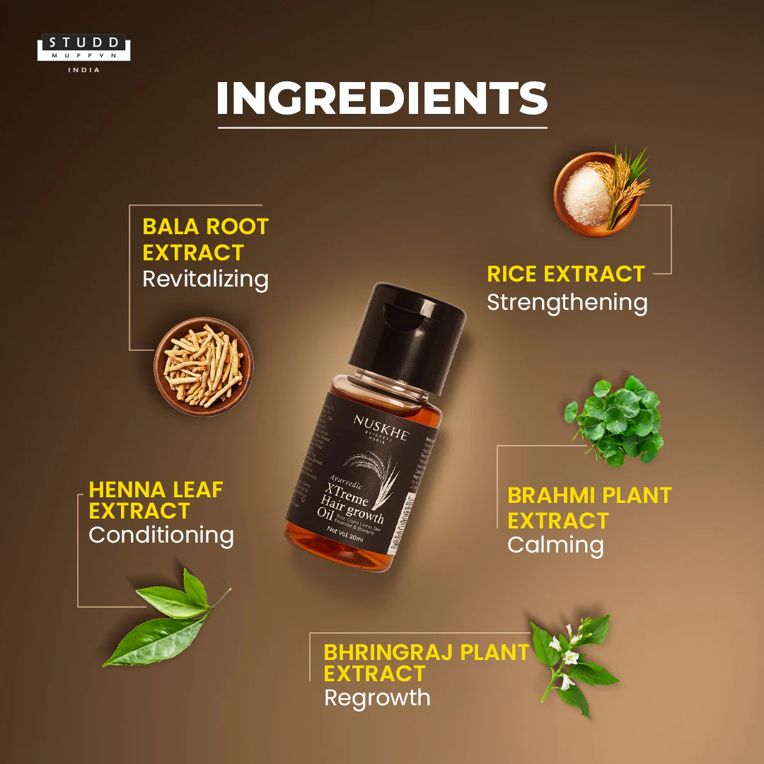 XTreme Hair Growth Oil (20ml) - Image 3
