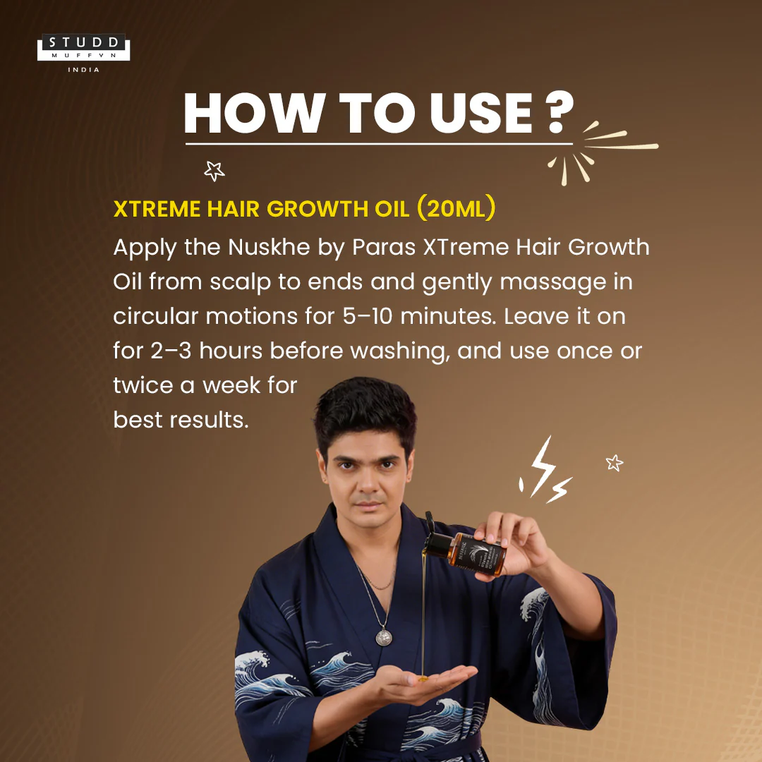XTreme Hair Growth Oil (20ml) - Image 4